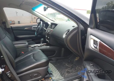 2014 Nissan Pathfinder Sl из США, поврежденный, VIN 5N1AR2MN0EC666353